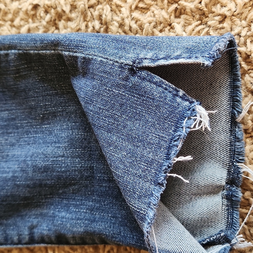 Wit And Wisdom Dark Classic Blue Denim Jeans Wimans Size 6 - Picture 12 of 12